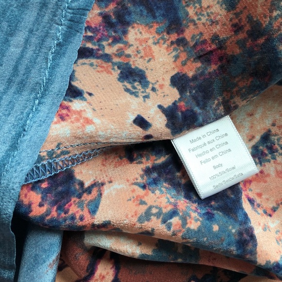 Piperlime Collection Silk Drawstring Shirtdress - Picture 6 of 6